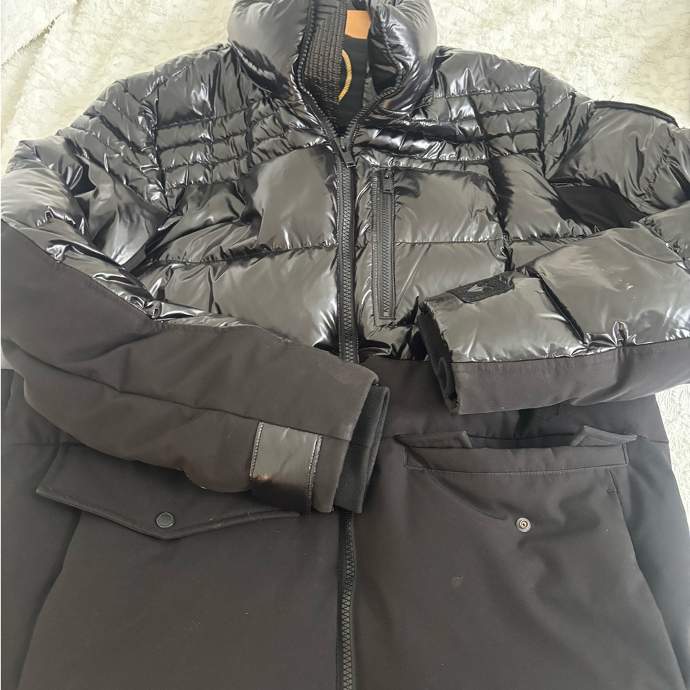 Mens Moose Knuckles Dugald Jacket- Black Xl View 3